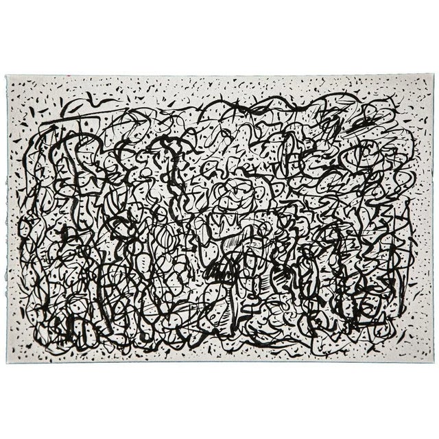 Vibrations is a beautiful artwork realized by Maurizio Gracceva in the 2017. Black and white ink on paper. Hand signed by...