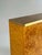 Wood Exclusive Lacquered Burlwood and Brass Bar Cabinet, 1970s For Sale - Image 7 of 15