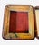 Early 1900s Russian Hinged Wooden Kiot Icon Case With Glass Front and Hanging Loop For Sale In Washington DC - Image 6 of 12