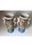 Beautiful Large 16 Inch Pair Antique French Porcelain Urns or Vases Eclectic Victoria Aesthetic Movement Naturalism Maidenhead Handles For Sale - Image 10 of 11