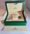 Rolex Watch Box, New Creme Empty Acs. Oyster L Perpetual Sky Dweller Brand New For Sale - Image 13 of 18