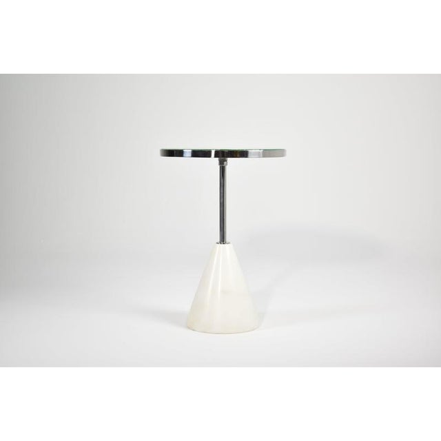 Halcyon S Trio of Tables in Brass by Jonathan Amar Studio, Set of 3 For Sale - Image 6 of 10