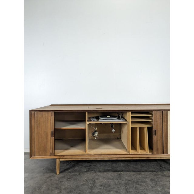 Wood Danish Teak Sideboard by Arne Vodder for Sibast For Sale - Image 7 of 10
