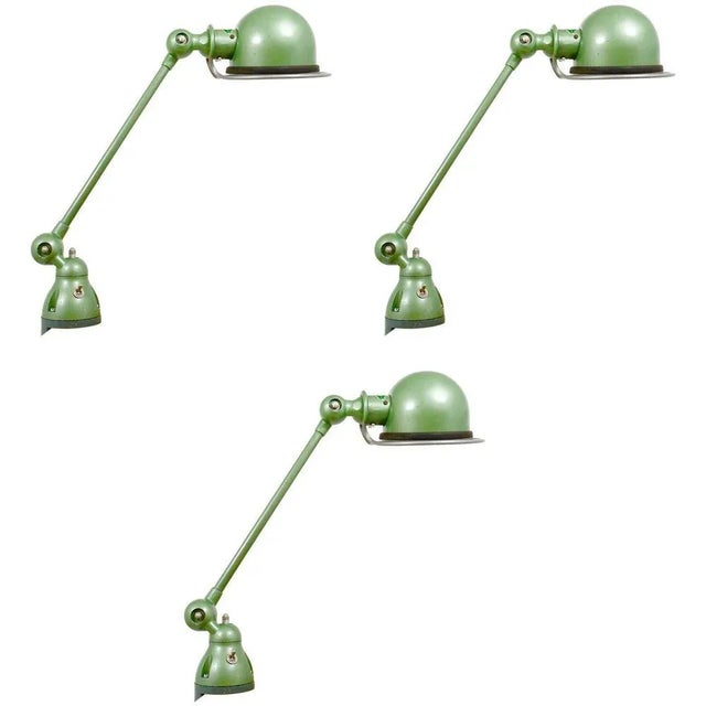 Industrial Clamp Lamp by Jean Louis Domecq for Jielde Lyon, 1950s For Sale - Image 11 of 11