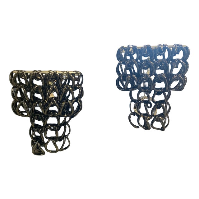 Giogali Wall Lamps from Mangiarotti, 1970s For Sale