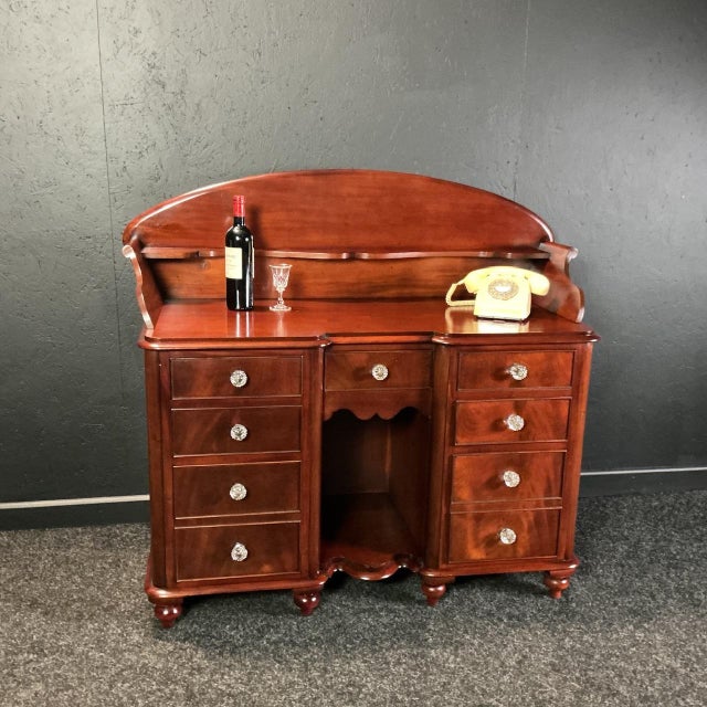 Antique Victorian Mahogany Chest, 1870 For Sale - Image 3 of 5