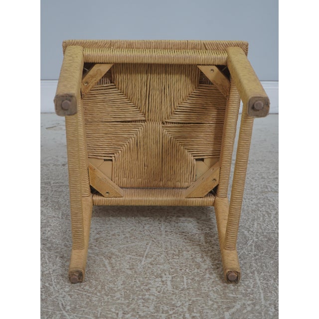 Lexington Henry Link Woven Wicker Writing Desk & Chair For Sale - Image 17 of 18
