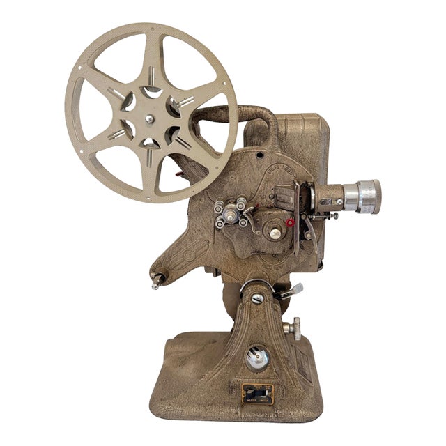 1930s Art Deco Keystone Model a-82 Cast Iron 16mm Movie Projector For Sale
