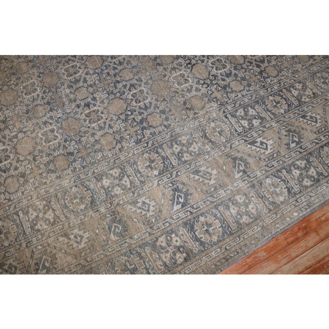 Zabihi Collection Tribal Mini Khani Ersari Rug For Sale - Image 11 of 12