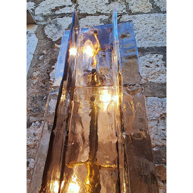 LT379 Floor Lamp in Murano Glass attributed to Carlo Nason for Mazzega, Italy, 1970s For Sale - Image 10 of 18