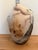 1980s Leland Miyano Signed 1984 Kauai Ceramic Vase With Sculpted Frog, Pit/Saggar Fired For Sale - Image 5 of 6