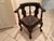 Ebony VIntage Corner Chair For Sale - Image 8 of 12