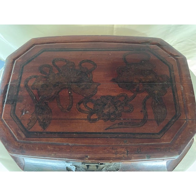 Red Scholar's Trunk Circa 1860's For Sale In San Francisco - Image 6 of 6