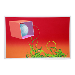 Rita Simon, Visionary Landscape Antiquity, Serigraph