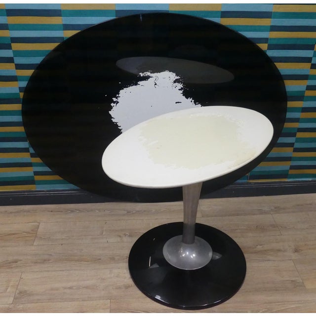 Space Age Dining Table in Glass and Aluminum, USA, 1970s For Sale - Image 11 of 13