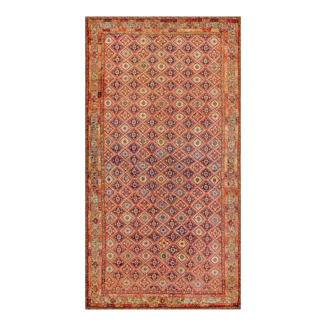 Antique Senneh Persian Rug For Sale