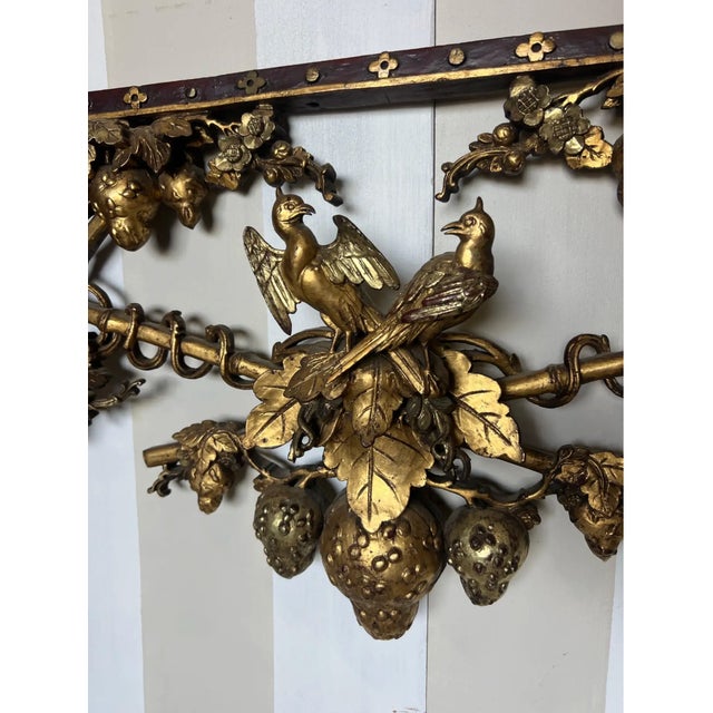 19th Century Chinese Altar and Door Surround- Could Be Used as a Mirror Frame For Sale - Image 4 of 7
