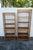 Bamboo Wicker Rattan Display Shelving Etageres Set of Two 6159 For Sale - Image 18 of 18