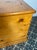Large Antique 19th Century Large Victorian Pine Trunk Blanket Box For Sale - Image 15 of 17
