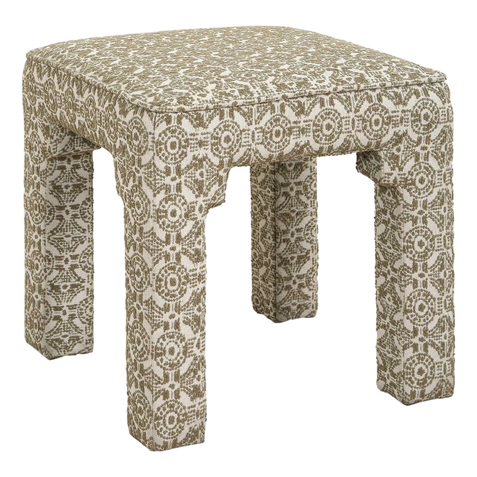 Satoria Upholstered Small Bench | Chairish