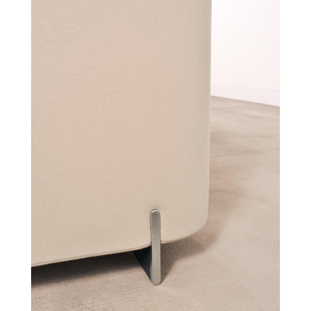 Eric Jourdan for Ligne Roset Snowdonia Cream Modernist Sofa For Sale - Image 14 of 18