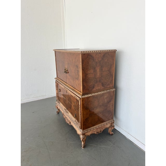 Early 20th Century Antique French Rococo Revival Tallboy Chest For Sale - Image 5 of 8