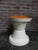Vintage Stool with Orange Seat, 1970s For Sale - Image 6 of 9