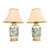 1970s Chinese Blue and White Porcelain Ginger Jar Table Lamps by Westwood - a Pair For Sale