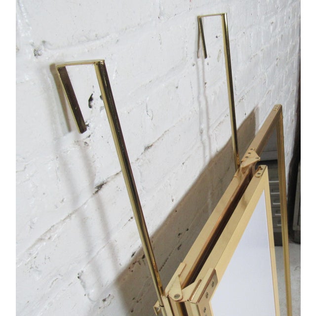 Mid 20th Century Three-Panel Hanging Mirror For Sale - Image 4 of 6