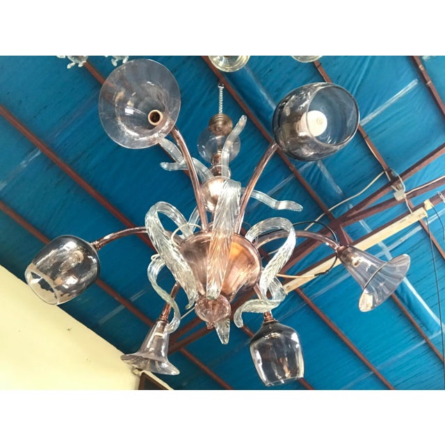 Venetian Chandelier in Murano Glass, 1940s For Sale - Image 12 of 18
