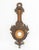 Italian Baroque Style Ebonized & Gilt Barometer For Sale - Image 10 of 11