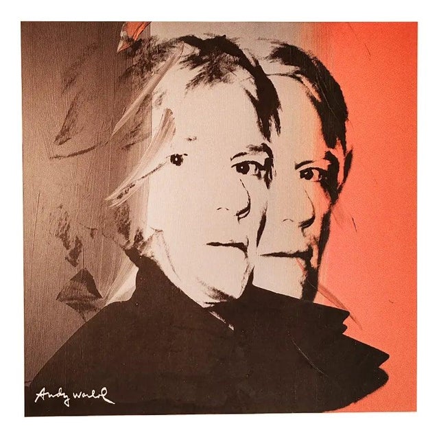 Paper After Andy Warhol, Self-Portrait, Lithograph, 1980s For Sale - Image 7 of 7