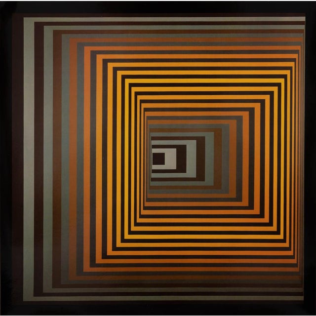 Victor Vasarely, VONAL FEGN, Etching For Sale - Image 6 of 6