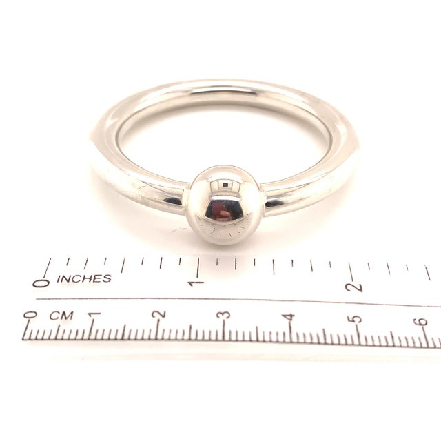 Tiffany & Co. Estate Sterling Silver Baby Rattle 17.6 Grams For Sale - Image 12 of 12