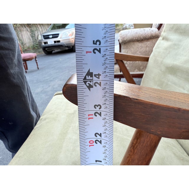 Mid Century Wooden Lounge Chair For Sale - Image 13 of 18