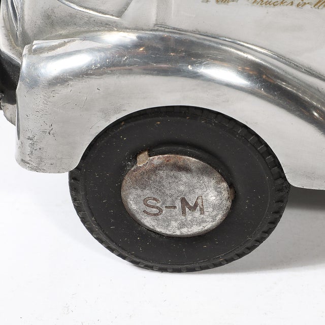 Mid-Century Smith Miller Silver Streak Truck & Trailer in Aluminum For Sale In New York - Image 6 of 18