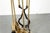 Traditional Vintage Brass Fireplace Tool Set—Five Piece Set For Sale - Image 3 of 5