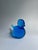 F M Konstglas Solid Blue Art Glass Bird, C. 1970 For Sale - Image 4 of 17