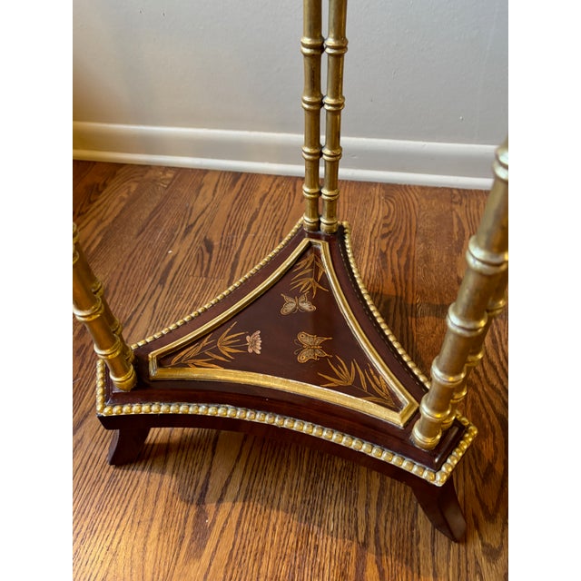 Bamboo Cigarette Table Attributed to Charles Pollock For Sale In Chicago - Image 6 of 11