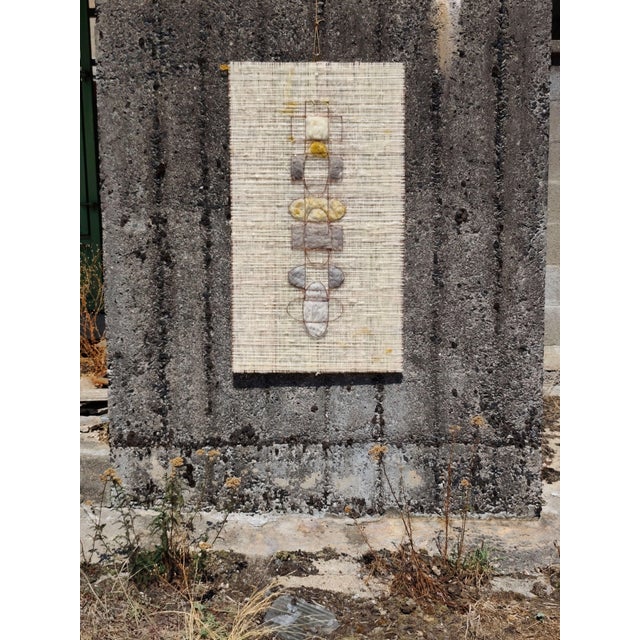 Organic Modern Tapestry in Hand-Spun and Crafted Wool from M. Dombrowsky, 2026 For Sale - Image 15 of 16