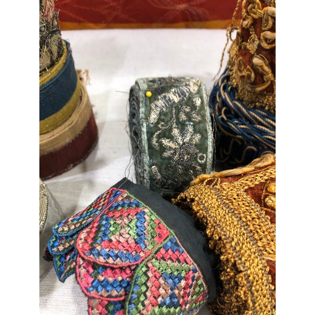 Antique Textiles Collection of Decorative Trims - Set of 10 For Sale In Tampa - Image 6 of 9