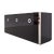 Bar Sideboard in Black Laminate and Chrome by Mario Sabot, 1970s For Sale