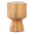 Four Hands Jovie Outdoor End Table, Natural Teak For Sale