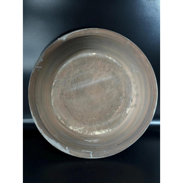 Ceramic Large Spanish Fajalauza Lebrillo Ceramic Bowl For Sale - Image 7 of 8