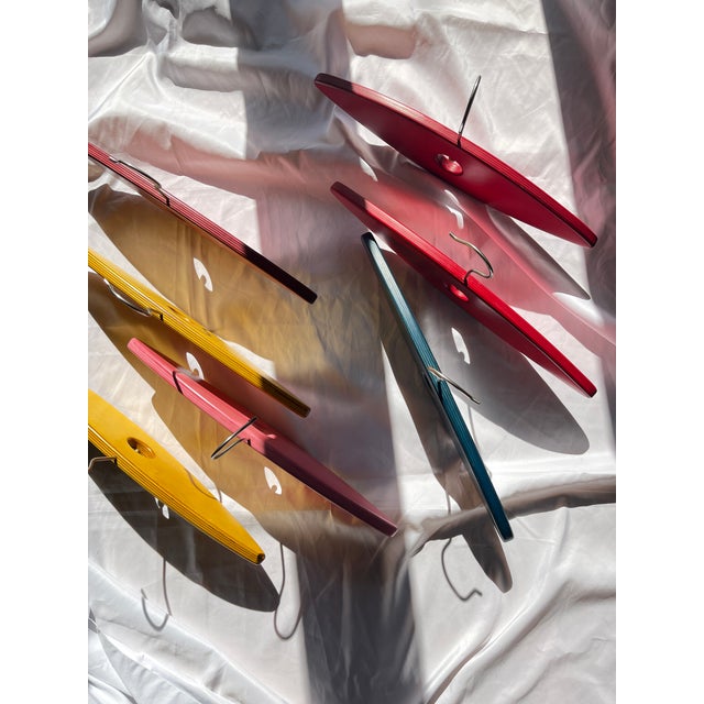 Vintage Coat Hooks, 1980s, Set of 7 For Sale - Image 9 of 17