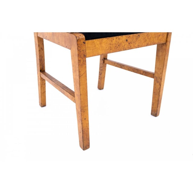 Art Deco Armchairs, Poland, 1940s, Set of 2 For Sale - Image 10 of 11