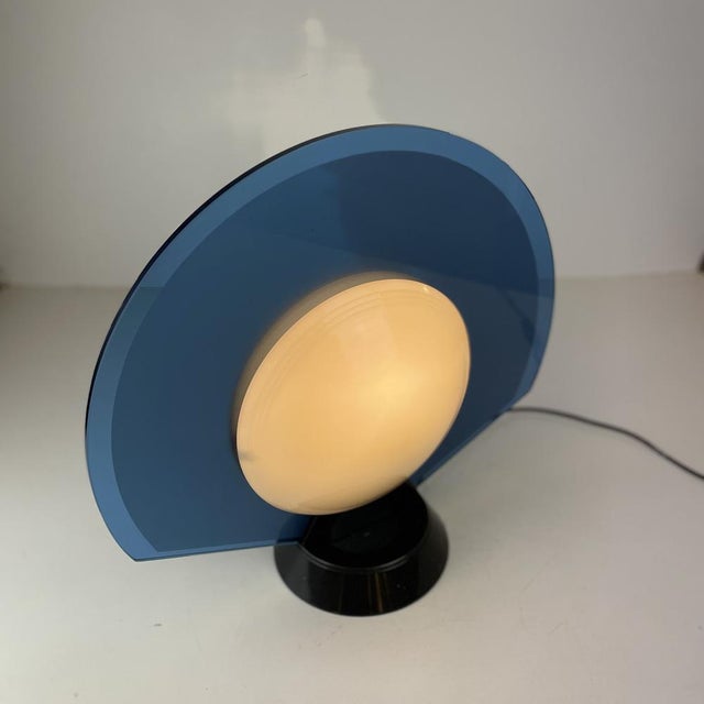 Postmodern Tikal Table Lamp by P. G. Ramella for Arteluce, 1980s For Sale - Image 4 of 18