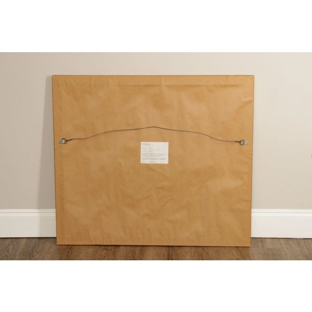 1990s Michel Delacroix 'L'abbaye de Paray le Monial' Custom Framed Lithograph Print For Sale - Image 12 of 12