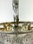 Empire Style Silver & Crystal Swing-Handle Basket /Sphinx Decoration, C. 1820 For Sale - Image 12 of 18