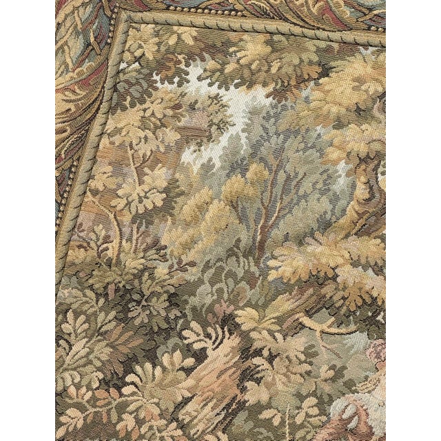 French Aubusson Tapestry by Jacquard, 1960s For Sale - Image 18 of 18